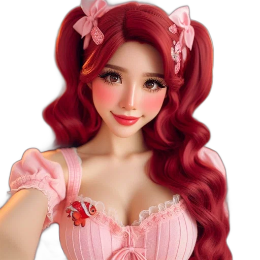 dress, photorealistic, 3d render, fantasy art transparent PNG cut-out