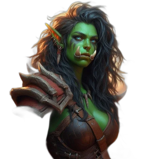 face, staff, fantasy art, concept art transparent PNG cut-out