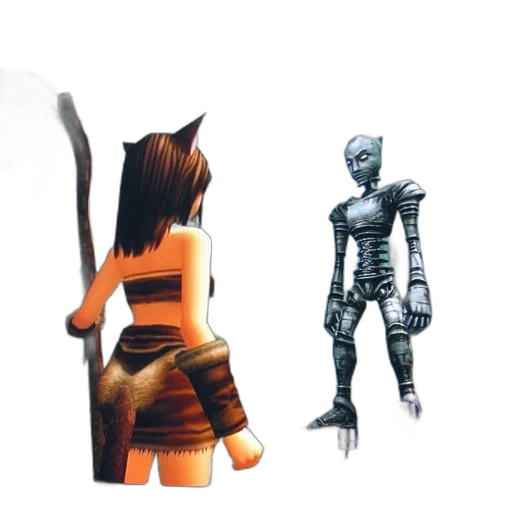 robot, staff, weapon, concept art transparent PNG cut-out