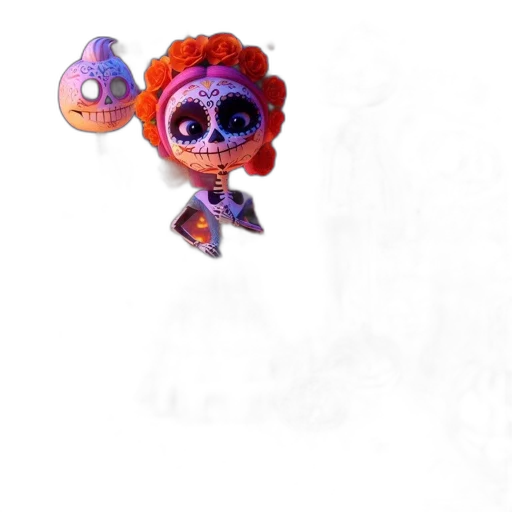 staff, mask, creature, jewelry transparent PNG cut-out