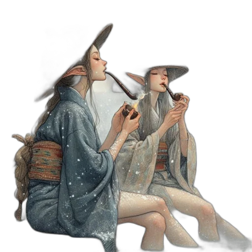 staff, umbrella, hat, sword transparent PNG cut-out