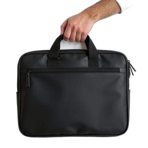 staff, person, holding, black transparent PNG cut-out