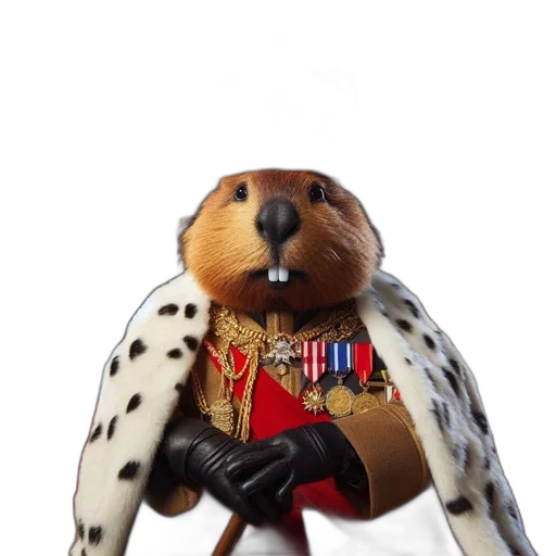 animal, staff, crown, jacket transparent PNG cut-out