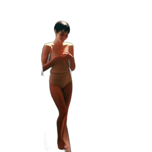 dress, creature, concept art, 3d render transparent PNG cut-out