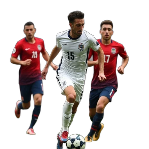 person, playing, national, team transparent PNG cut-out