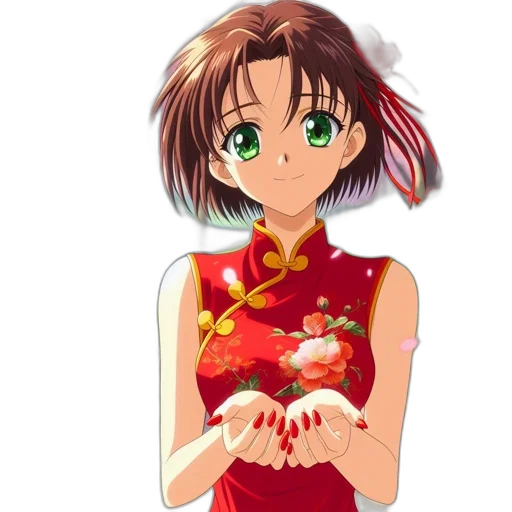 jewelry, dress, anime, pixel art transparent PNG cut-out