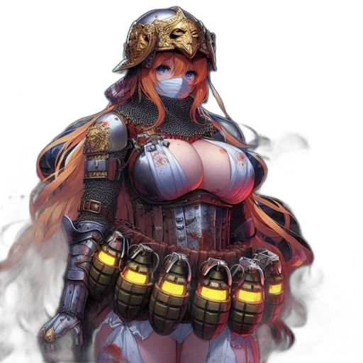 weapon, concept art, cyberpunk, fantasy art transparent PNG cut-out