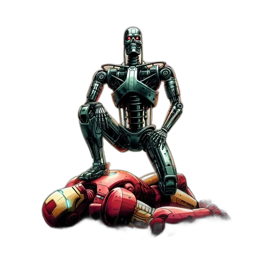 robot, weapon, animal, creature transparent PNG cut-out