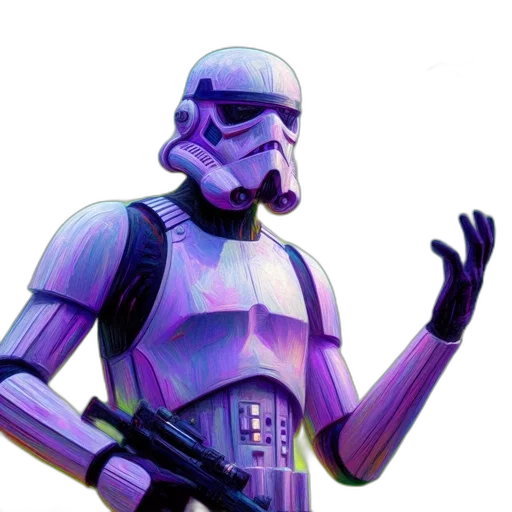weapon, robot, staff, mask transparent PNG cut-out