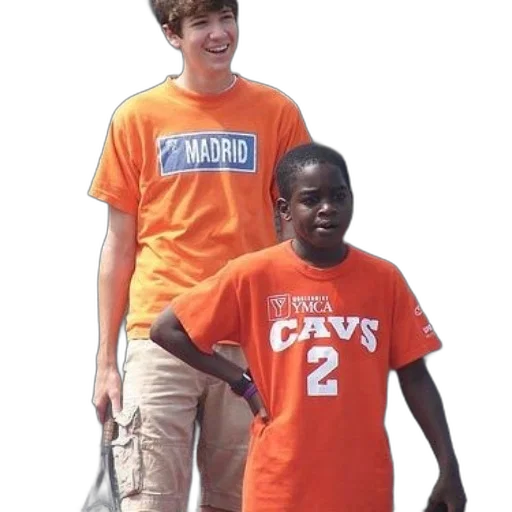 animal, boy, wearing, orange transparent PNG cut-out