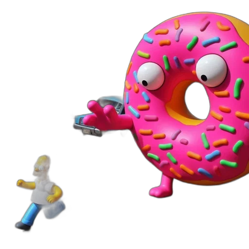food, weapon, 3d render, concept art transparent PNG cut-out