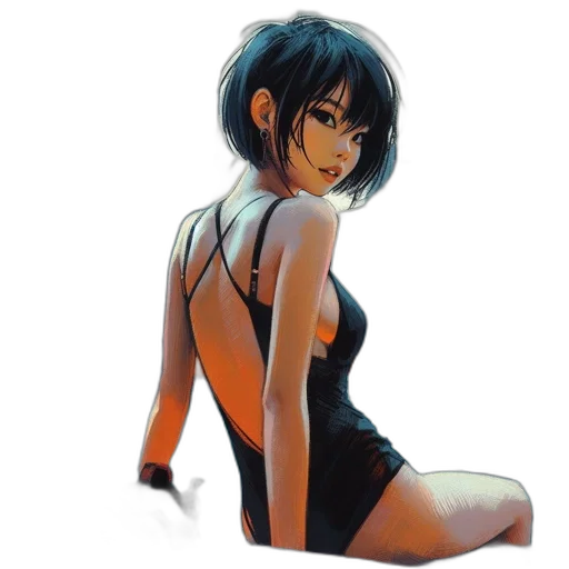 dress, concept art, comic book art, photorealistic transparent PNG cut-out