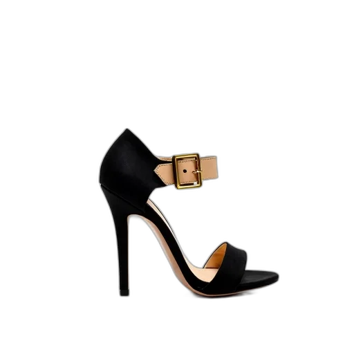 shoes, jewelry, 3d render, dark transparent PNG cut-out