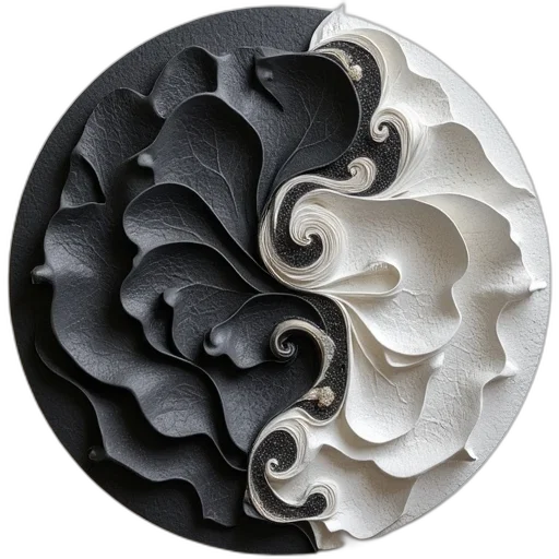 mask, jacket, hair, flower transparent PNG cut-out