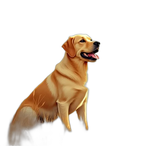 animal, staff, creature, photorealistic transparent PNG cut-out