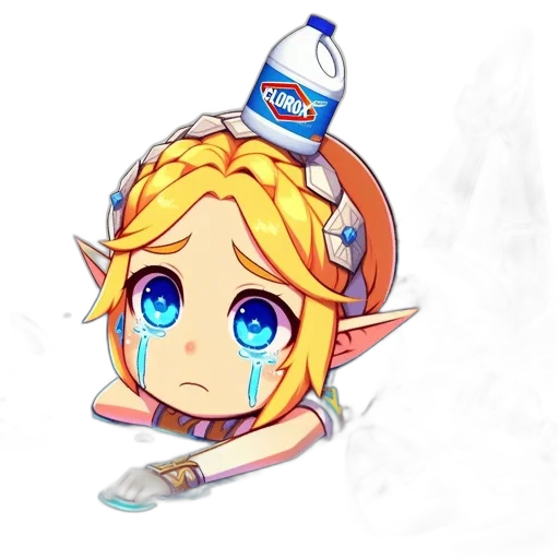 bottle, creature, crown, food transparent PNG cut-out