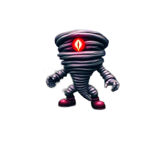 robot, staff, creature, weapon transparent PNG cut-out
