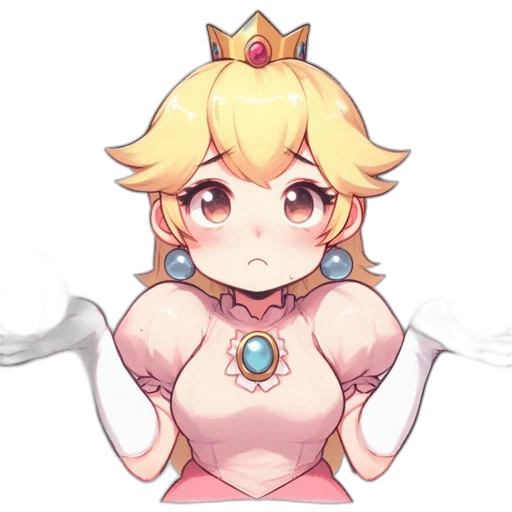crown, dress, staff, weapon transparent PNG cut-out
