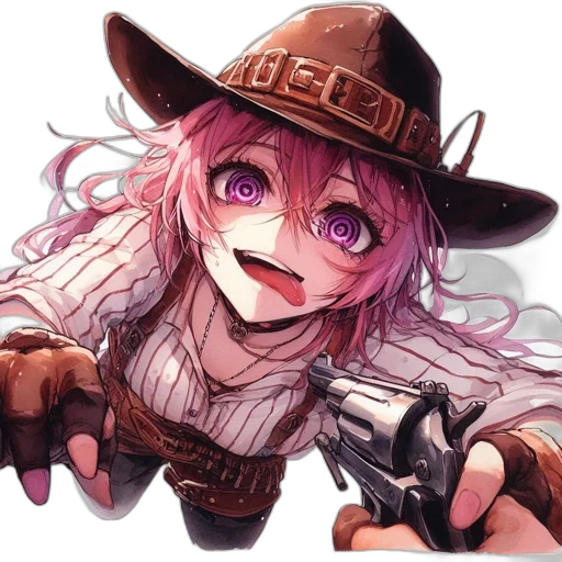 weapon, hat, staff, animal transparent PNG cut-out