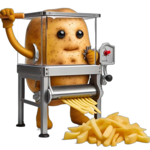 robot, food, animal, concept art transparent PNG cut-out