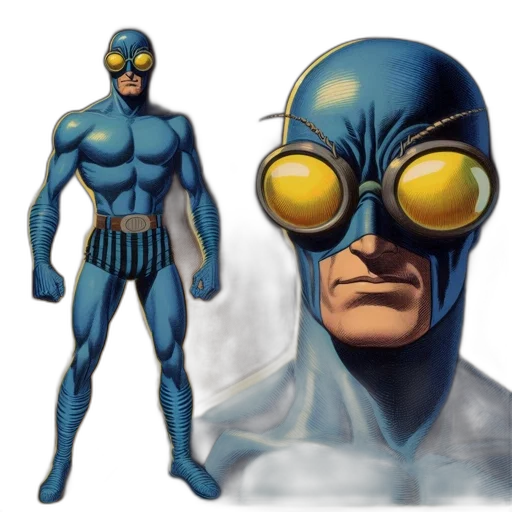 mask, comic book art, concept art, 3d render transparent PNG cut-out