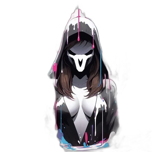 mask, jacket, creature, robot transparent PNG cut-out