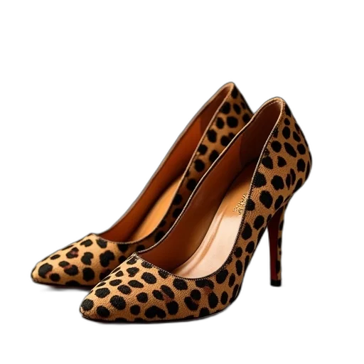 shoes, 3d render, photorealistic, pair transparent PNG cut-out