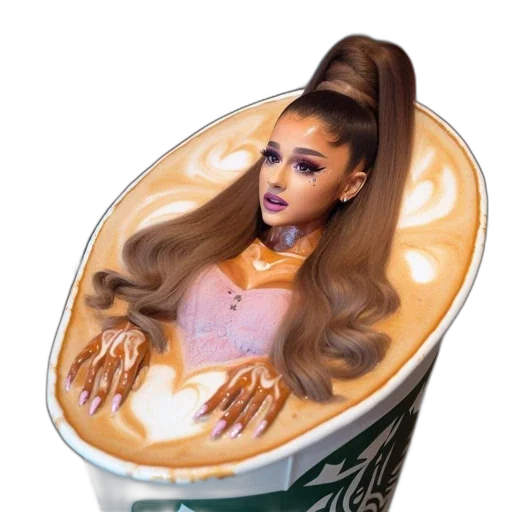 food, hair, crown, photorealistic transparent PNG cut-out