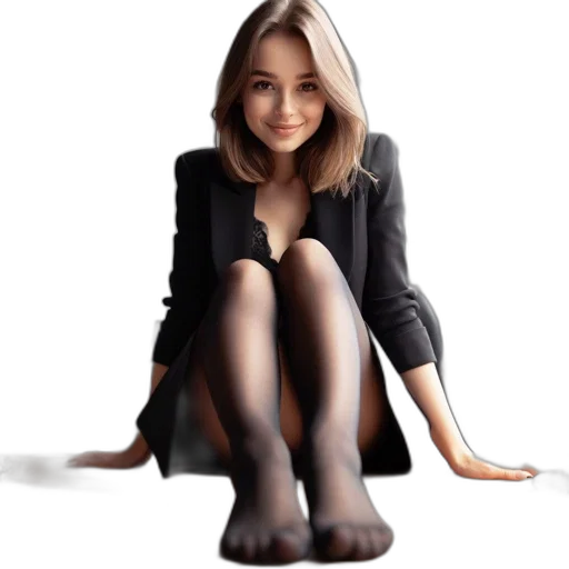 dress, shoes, umbrella, face transparent PNG cut-out