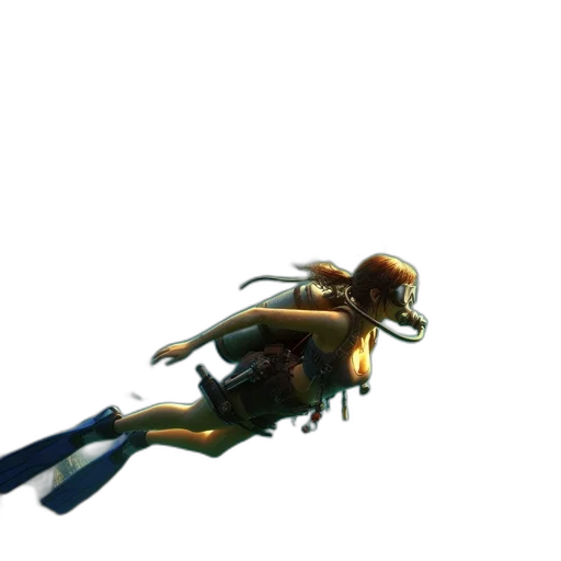 weapon, robot, staff, creature transparent PNG cut-out
