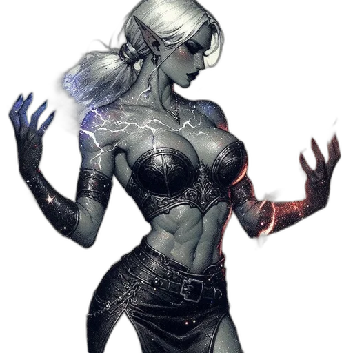 robot, concept art, fantasy art, cyberpunk transparent PNG cut-out