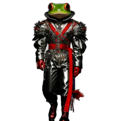 mask, dragon, jacket, creature transparent PNG cut-out