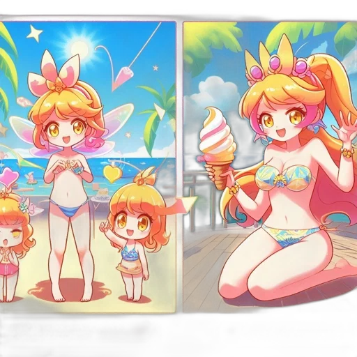 concept art, pixel art, anime, vaporwave transparent PNG cut-out