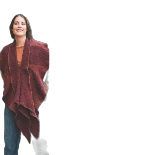 jacket, dress, earth tones, felt transparent PNG cut-out