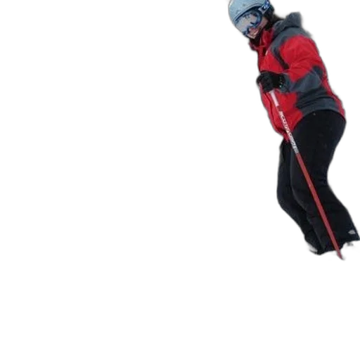 staff, jacket, 3d render, skier transparent PNG cut-out
