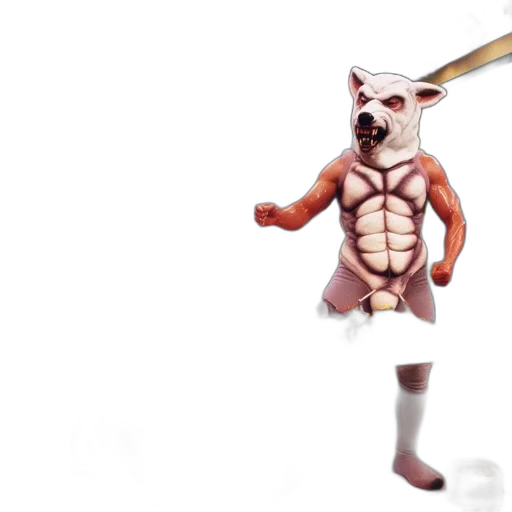 animal, creature, mask, concept art transparent PNG cut-out