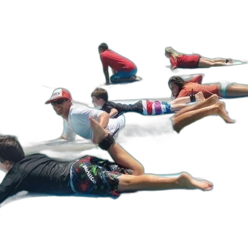 3d render, concept art, group, people transparent PNG cut-out