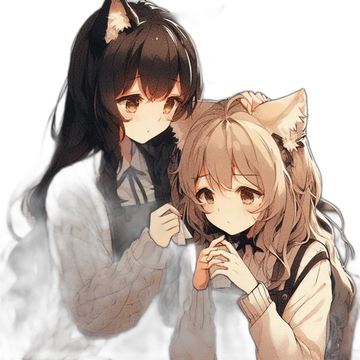 staff, mask, animal, anime transparent PNG cut-out