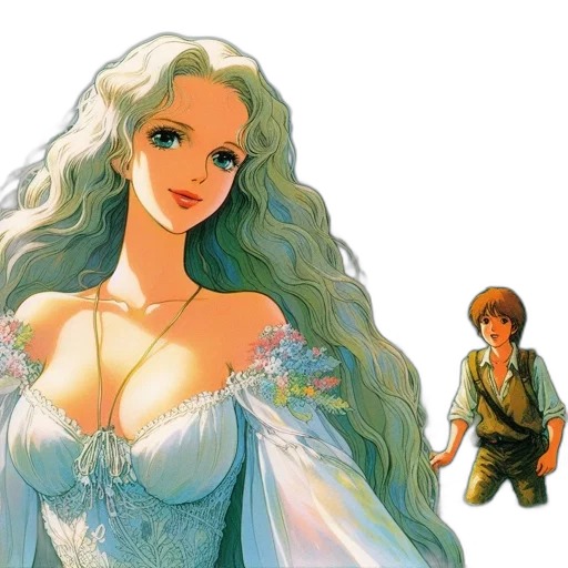 dress, fantasy art, concept art, pixel art transparent PNG cut-out