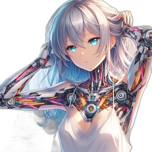 robot, jewelry, sword, weapon transparent PNG cut-out
