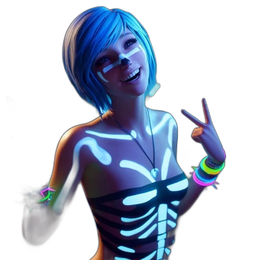 concept art, cyberpunk, pixel art, fantasy art transparent PNG cut-out