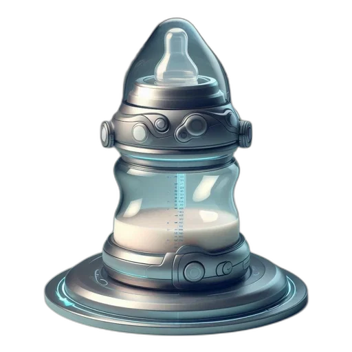 robot, bottle, crown, hat transparent PNG cut-out