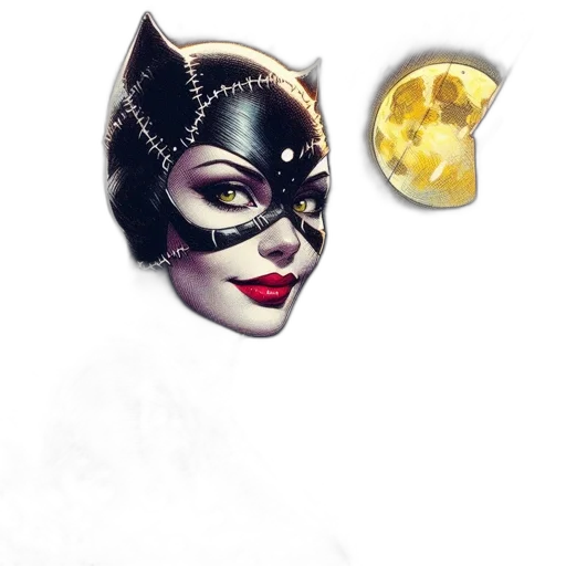 mask, jewelry, comic book art, concept art transparent PNG cut-out