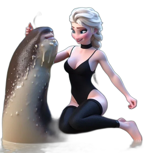 creature, dress, animal, concept art transparent PNG cut-out