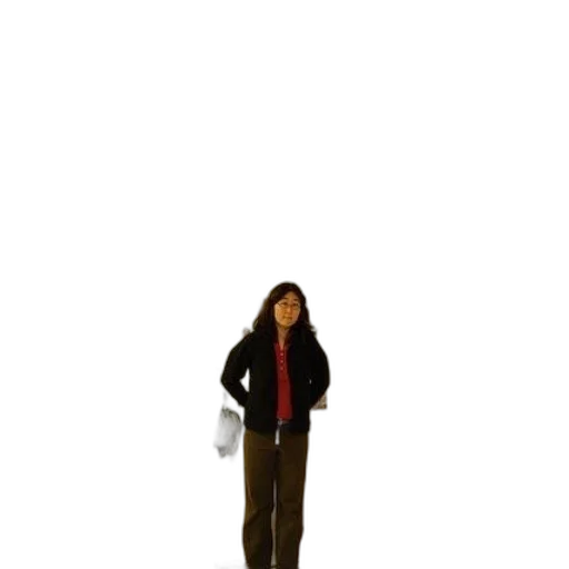 staff, jacket, robot, creature transparent PNG cut-out