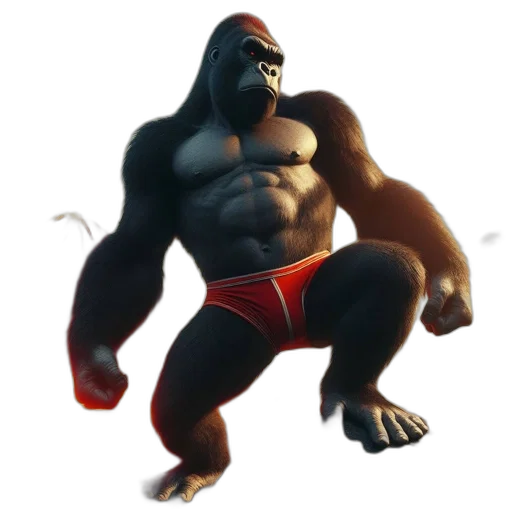 animal, creature, concept art, 3d render transparent PNG cut-out