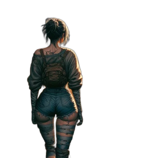 jacket, weapon, dress, robot transparent PNG cut-out