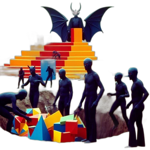 concept art, 3d render, pixel art, fantasy art transparent PNG cut-out