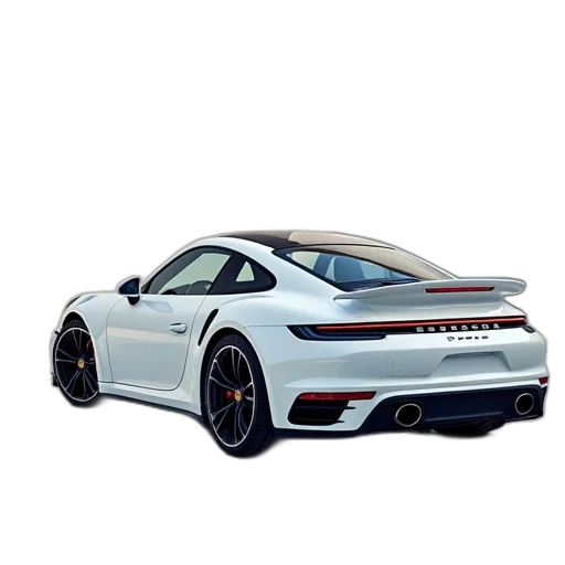 car, photorealistic, 3d render, concept art transparent PNG cut-out