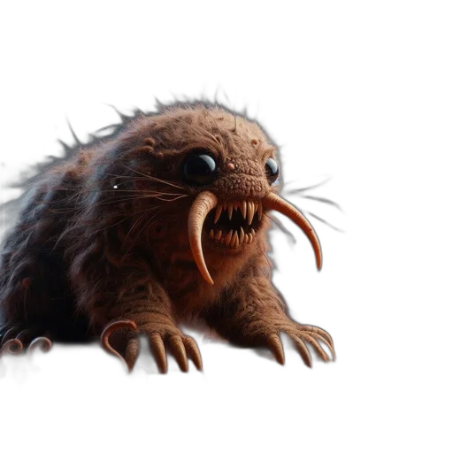 creature, animal, dragon, hair transparent PNG cut-out